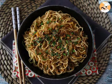 Noodles vegetariani con proteine di soia testurizzate - foto 3