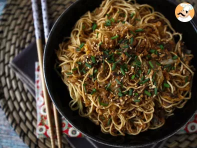 Noodles vegetariani con proteine di soia testurizzate - foto 5
