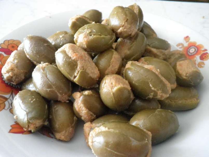Olive di Cerignola farcite con salsiccia panate e fritte - foto 6