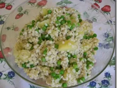 Orzo in insalata tiepida con patate e piselli - foto 2