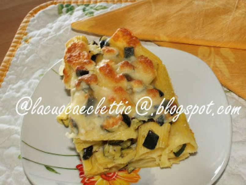 Pasta al forno con zucchine e scamorza - foto 2
