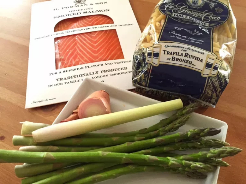 Pasta asparagi e salmone - foto 2