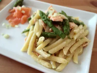 Pasta asparagi e salmone - foto 4