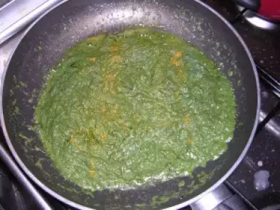 Pasta in salsa di spinaci e curry - foto 2