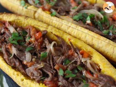 Platani ripieni con carne sfilacciata, la ricetta colombiana spiegata passo a passo - foto 2