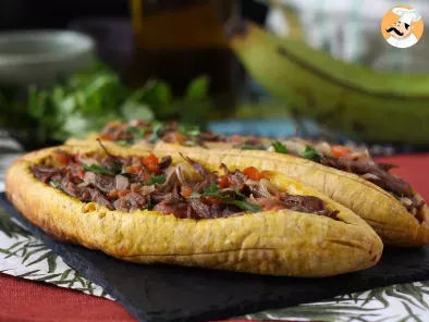 Platani ripieni con carne sfilacciata, la ricetta colombiana spiegata passo a passo - foto 5
