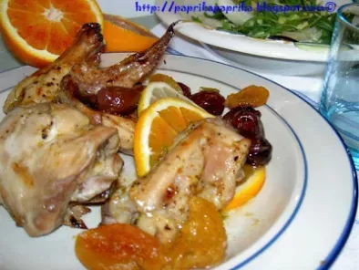 Pollo libanese agli agrumi