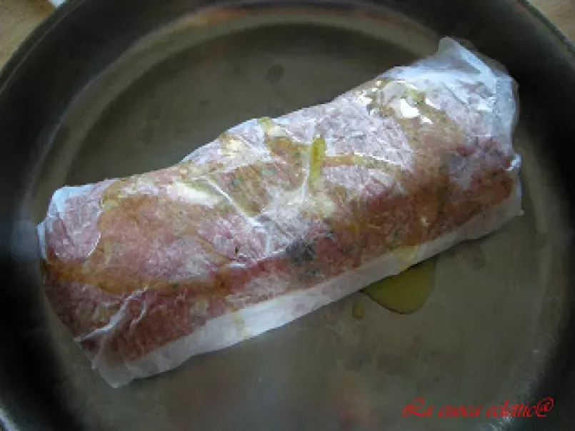Polpettone al forno con contorno di zucchine - foto 3