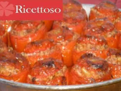 Pomodori ripieni con riso (Ricetta Greca)