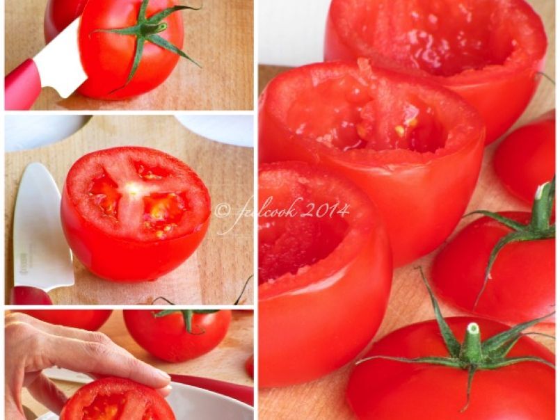 Pomodori ripieni con salsa verde - foto 3