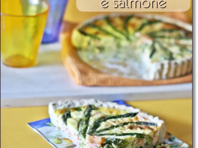 Quiche asparagi e salmone - foto 2