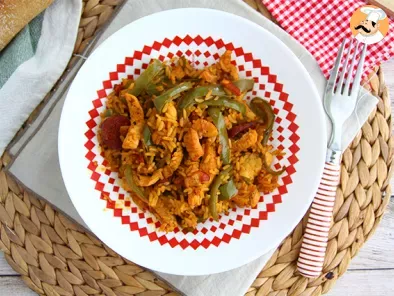 Ricette con il Cookeo: Pollo con riso e peperoni alla spagnola - foto 3