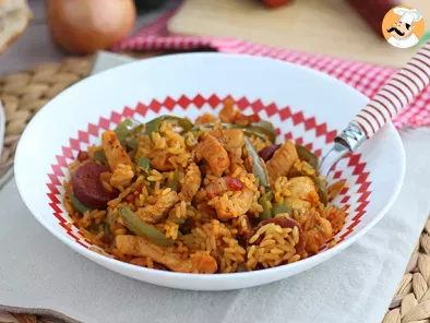 Ricette con il Cookeo: Pollo con riso e peperoni alla spagnola - foto 4