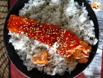 Salmone alla coreana con salsa gochujang, pronto in 10 minuti! - foto 4