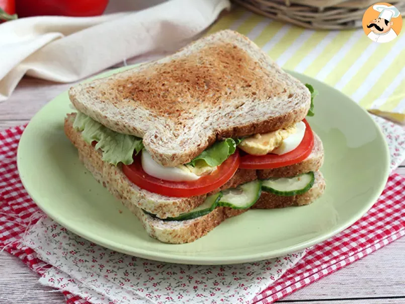 Sandwich vegetariano - foto 3