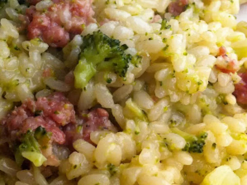 Sbroccoliamo, Risotto salsiccia e broccoli - foto 2