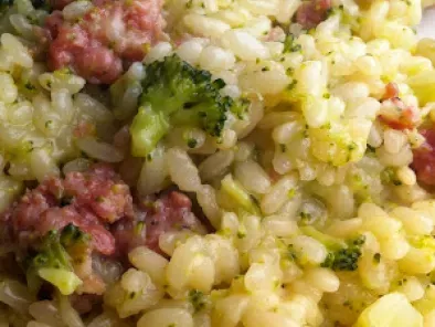 Sbroccoliamo, Risotto salsiccia e broccoli - foto 2