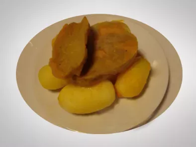 Seitan al forno con patate