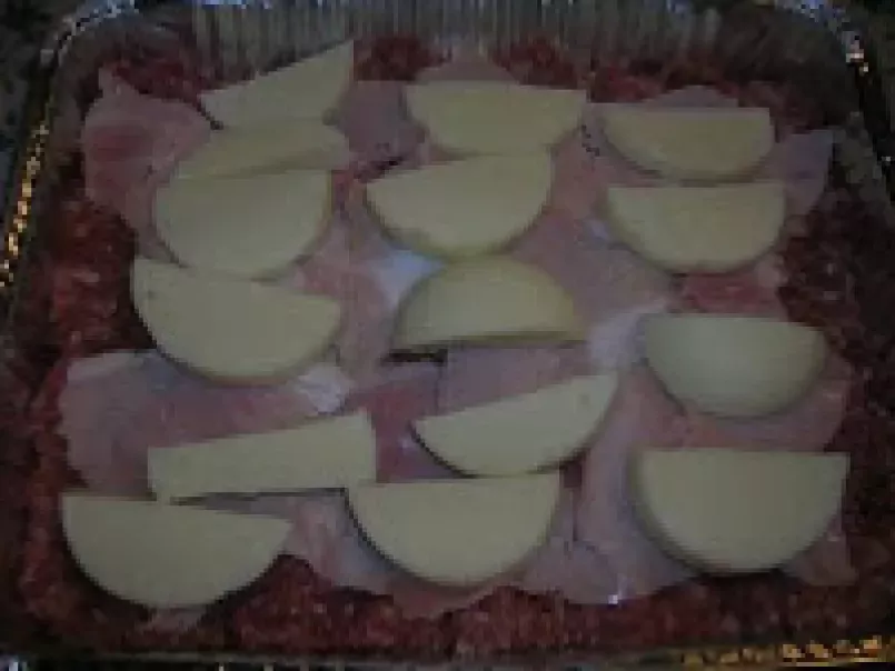 Sformato di carne con prosciutto e formaggio - foto 3