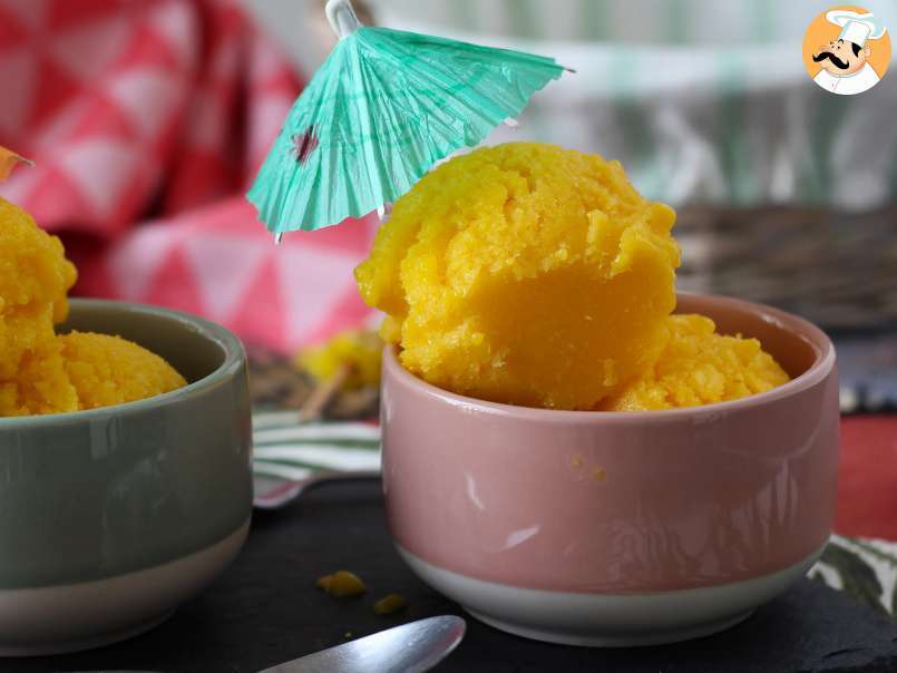Sorbetto mango e lime: solo 3 ingredienti e pronto in 5 minuti! - foto 6