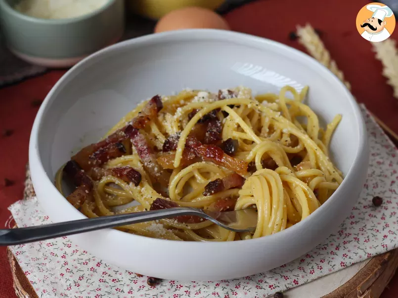 Spaghetti alla carbonara, la ricetta cremosa spiegata passo a passo - foto 4