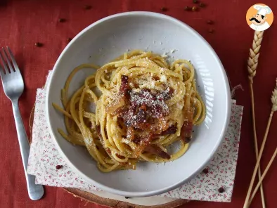 Spaghetti alla carbonara, la ricetta cremosa spiegata passo a passo - foto 6