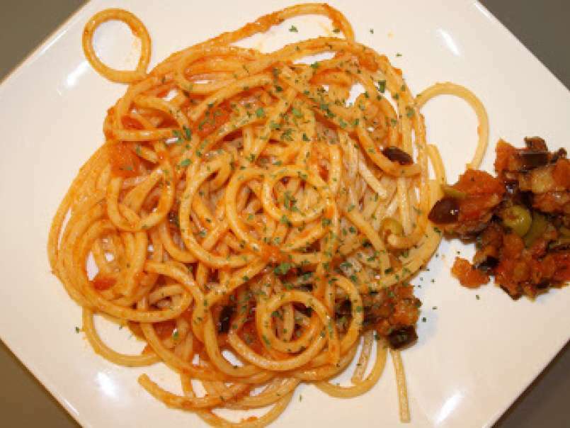 Spaghetti alla chitarra con sugo Ratatouille - foto 4