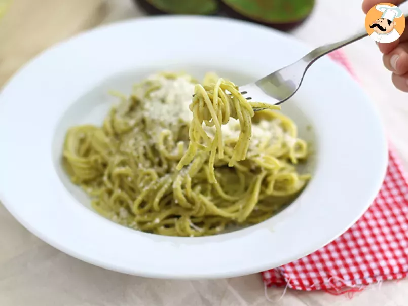 Spaghetti con crema di avocado - foto 3
