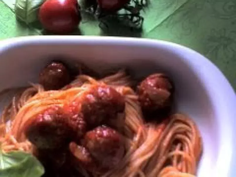 Spaghetti con polpettine: Lilli ed il vagabondo del 1955 Disney - foto 2