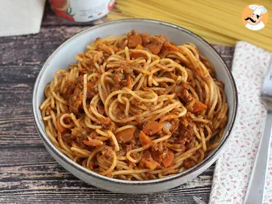 Spaghetti con salsa vegetariana - foto 3
