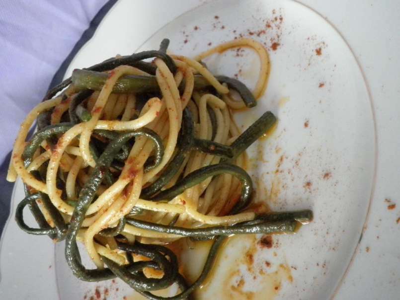 Spaghetti dell’Orcia con fagiolini metro e peperoncino dolce - foto 8
