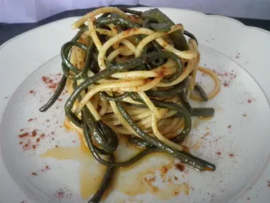 Spaghetti dell’Orcia con fagiolini metro e peperoncino dolce - foto 7