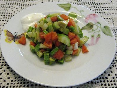 Tartare di Verdura con salsa di yogurt allo zenzero - foto 2