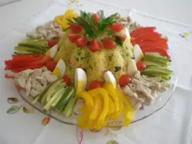 Timballo di riso, con pollo e verdure - foto 2