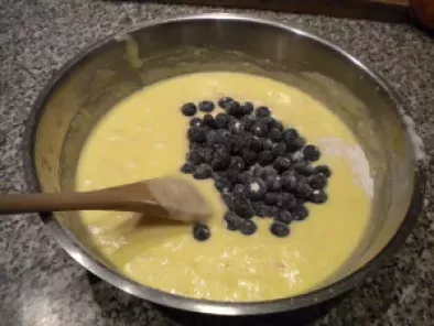 Torta allo yogurt con ribes neri- Blackcurrant cake - foto 4