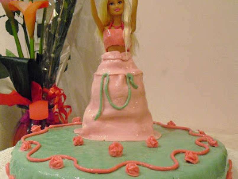 Torta Barbie per compleanno