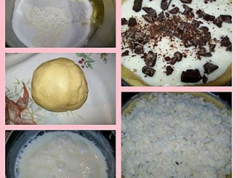 Torta con crumble paradiso di crema, mascarpone e cioccolato - foto 2