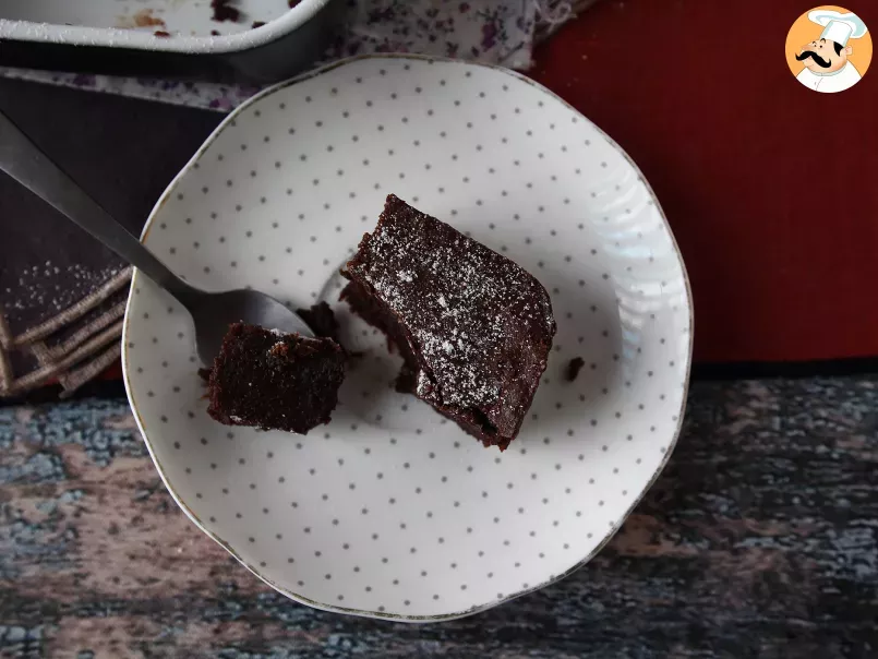 Torta cremosa al cioccolato senza farina - foto 3