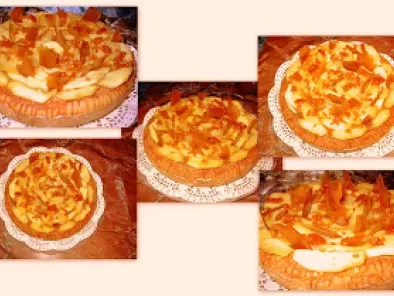 Torta di mele e marmellata di mele cotogne in crosta di nocciole - foto 3