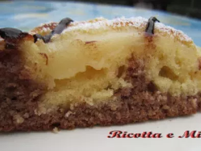 Torta di Pere e Cioccolato/ Torta de peras y chocolate - foto 2