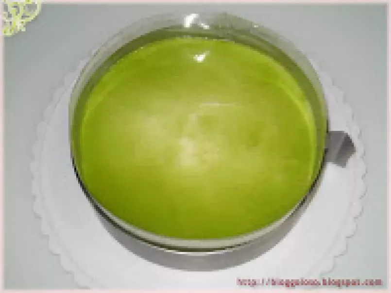 Torta La fatina delle mele verdi (cheesecake con mousse di mela verde) - foto 3