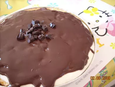 Torta ricotta e yogurt con glassa al cioccolato - foto 2