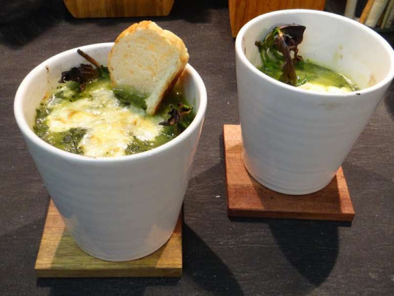 Zuppa di Broccolo Fiolaro di Creazzo con Don Carlo gratinato - foto 2