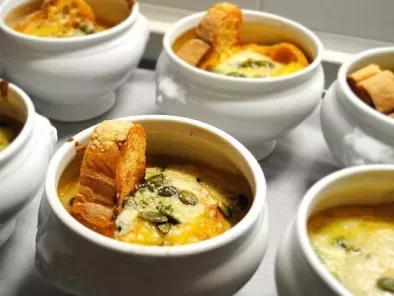 Zuppa di zucca gratinata - foto 2