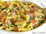 Ricetta Pasta al forno con verdure e prosciutto
