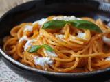 Ricetta Pasta cremosa con burrata e pomodorini