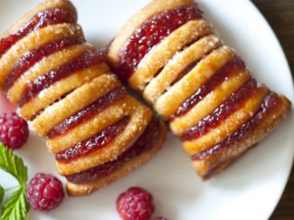 Ricetta Strudel di lamponi
