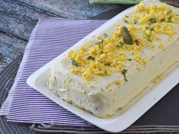 Ricetta Sformato freddo di tonno, patate e maionese