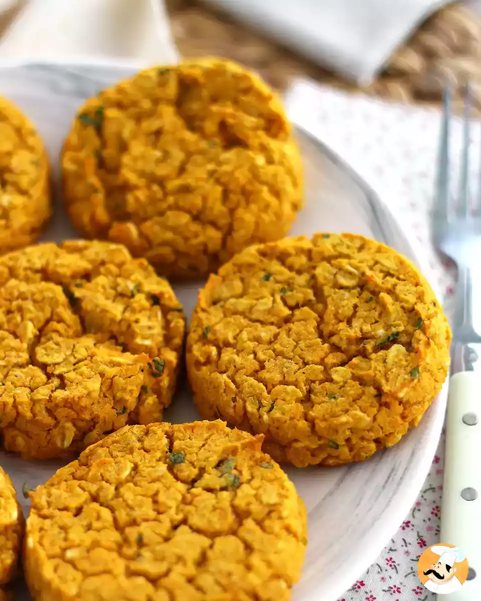 Ricette dietetiche - Medaglioni di lenticchie e carote