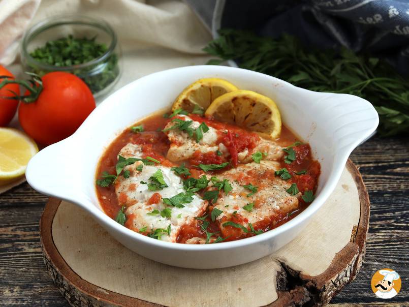 Cena Veloce - Merluzzo in padella con pomodoro limone e cumino